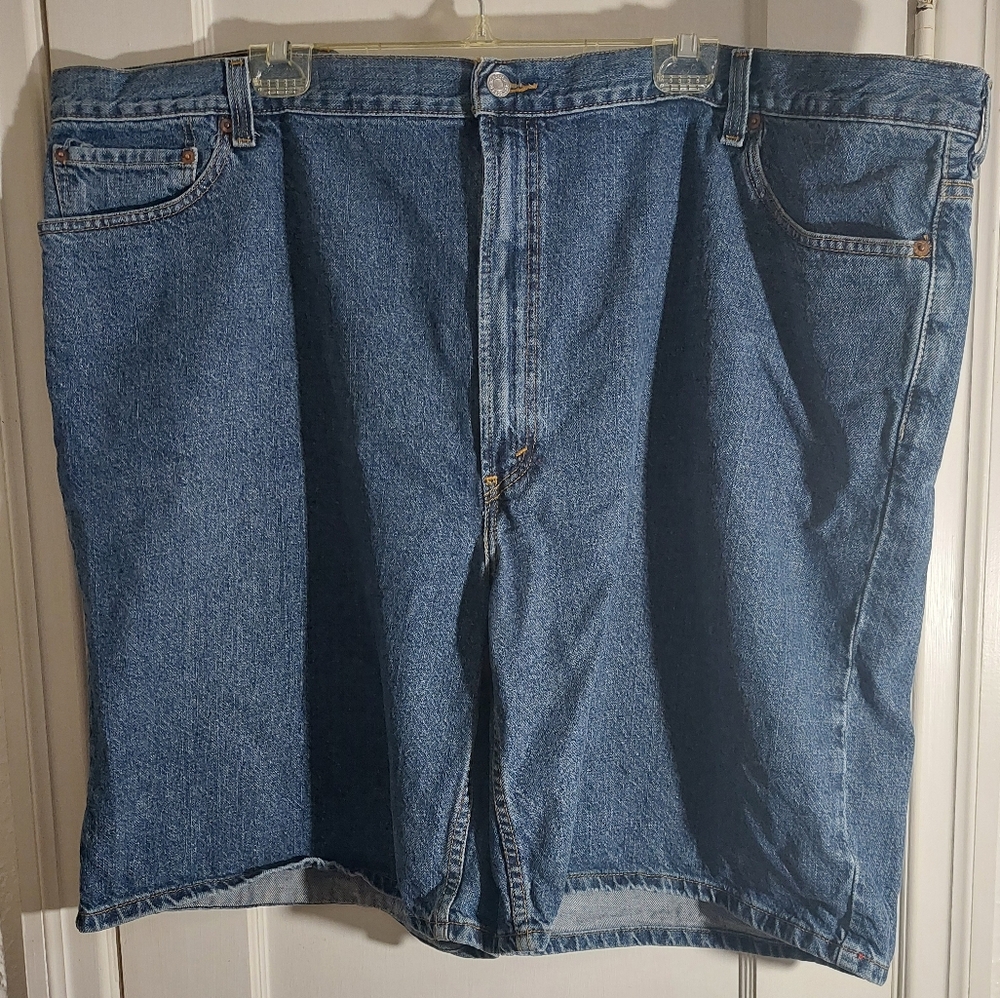 Levi's Men's Big & Tall 550 Relaxed Fit Shorts W 52 Red Tab Street Wear Hip Hop
